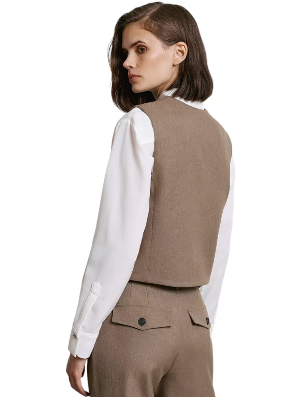 New Access Chaleco Beige