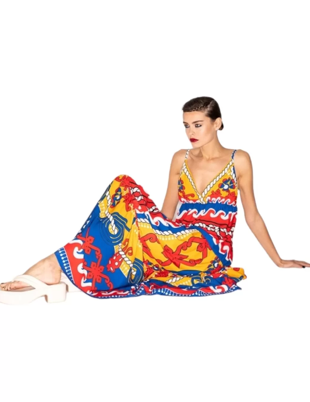 Discount Peace&Chaos Vestido Peace & Chaos Tayanna Largo Multicolor